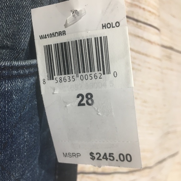 32 Hudson  HOLO jean size 28 Nico Vice Versa Super - Picture 4 of 6